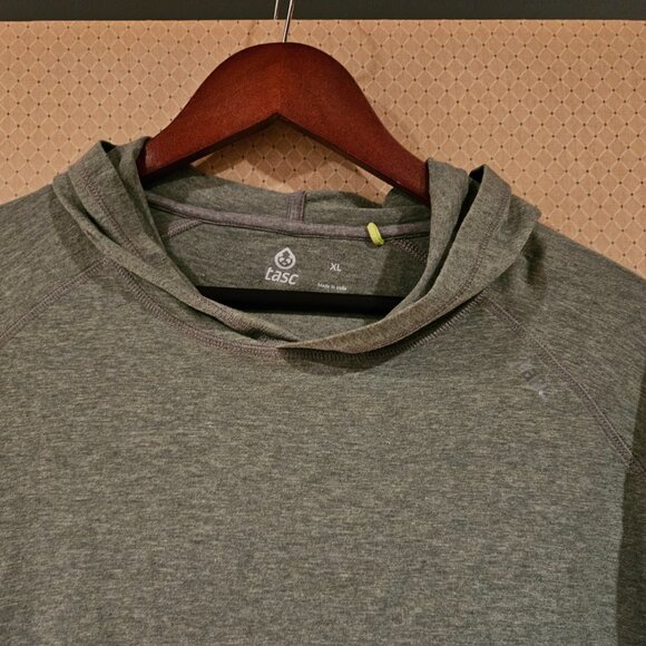 TASC Carrollton Lightweight Hoodie – Sage Green | Premium Casual Essential - Picture 3 of 6